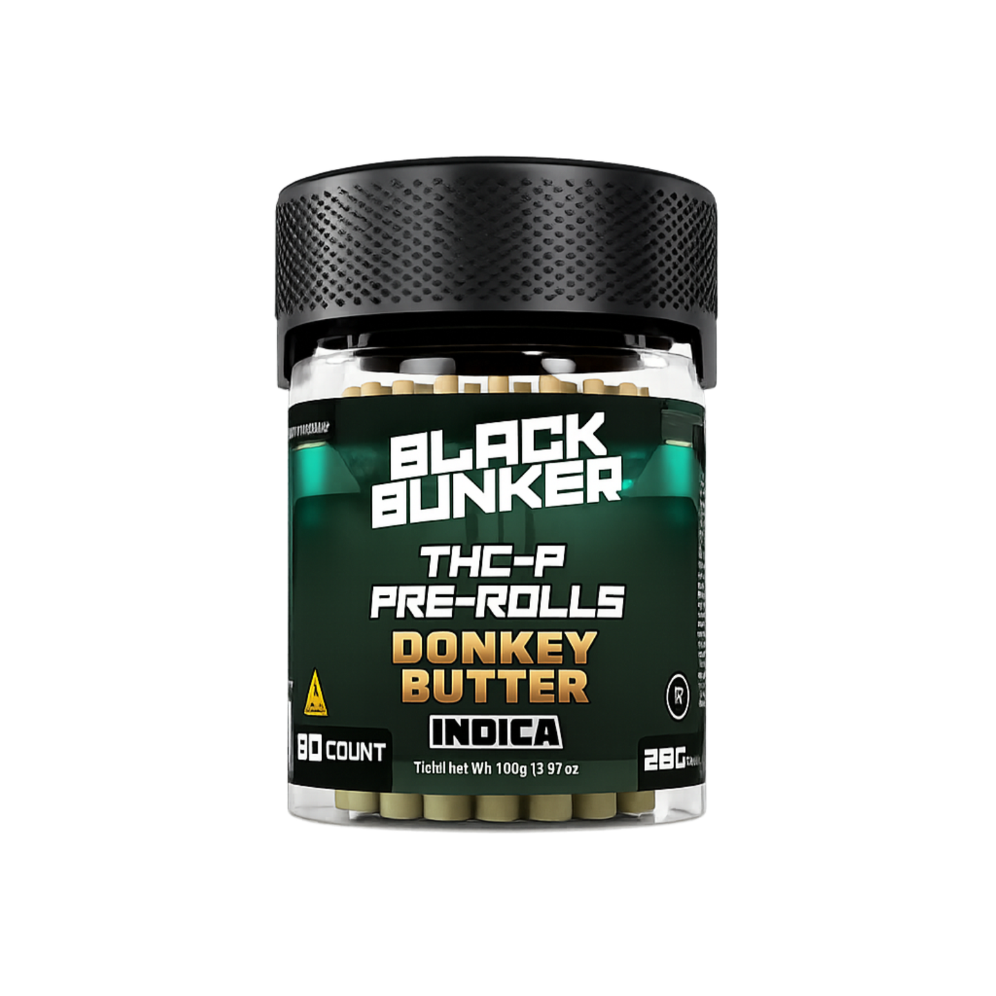 Black Bunker THCP 50ct Pre-Rolls - 2 Gram