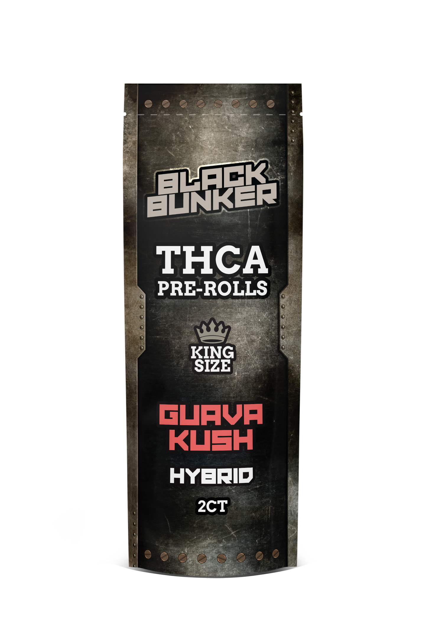 Black Bunker - 2 pack ThcA King Size Pre rolls 1.5G Each