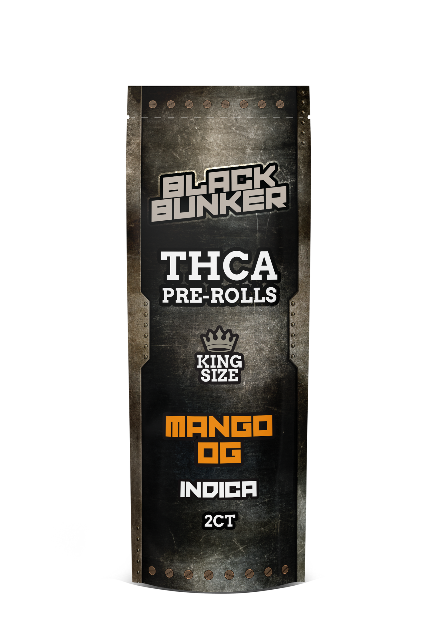 Black Bunker - 2 pack ThcA King Size Pre rolls 1.5G Each