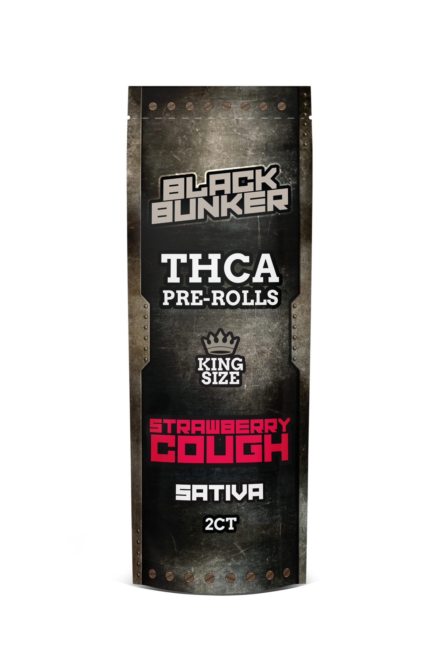 Black Bunker - 2 pack ThcA King Size Pre rolls 1.5G Each