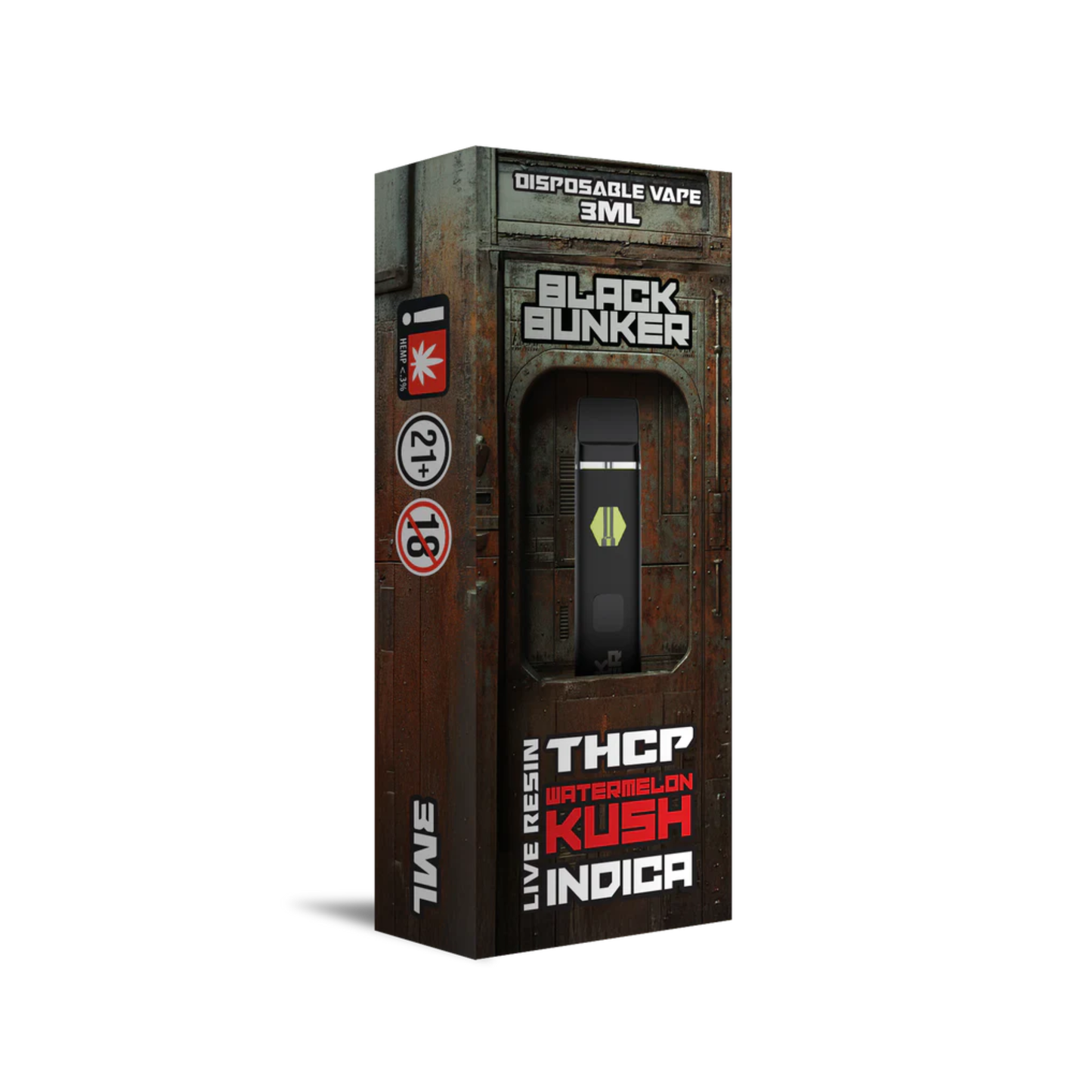 Black Bunker THC-P 3ML Disposable