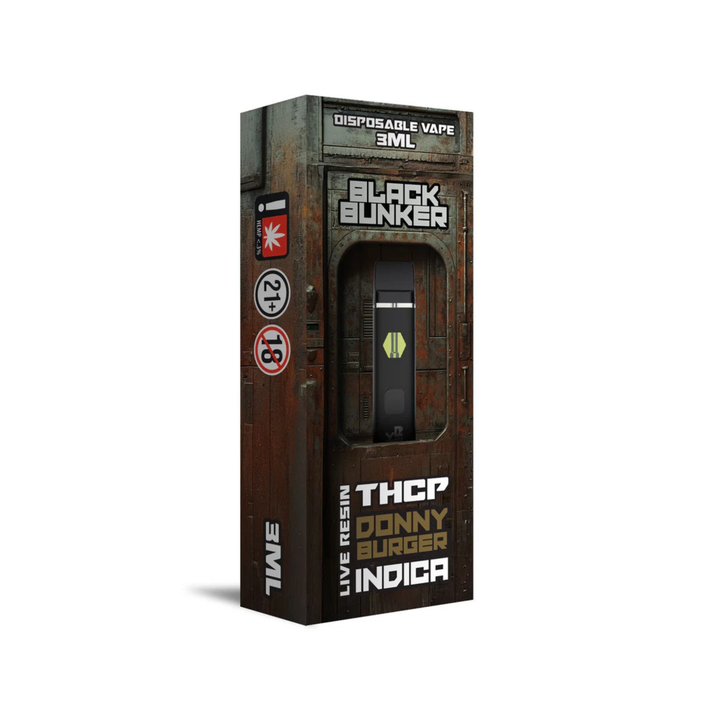 Black Bunker THC-P 3ML Disposable