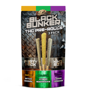 3 Pack Pre Rolls - Party Pack