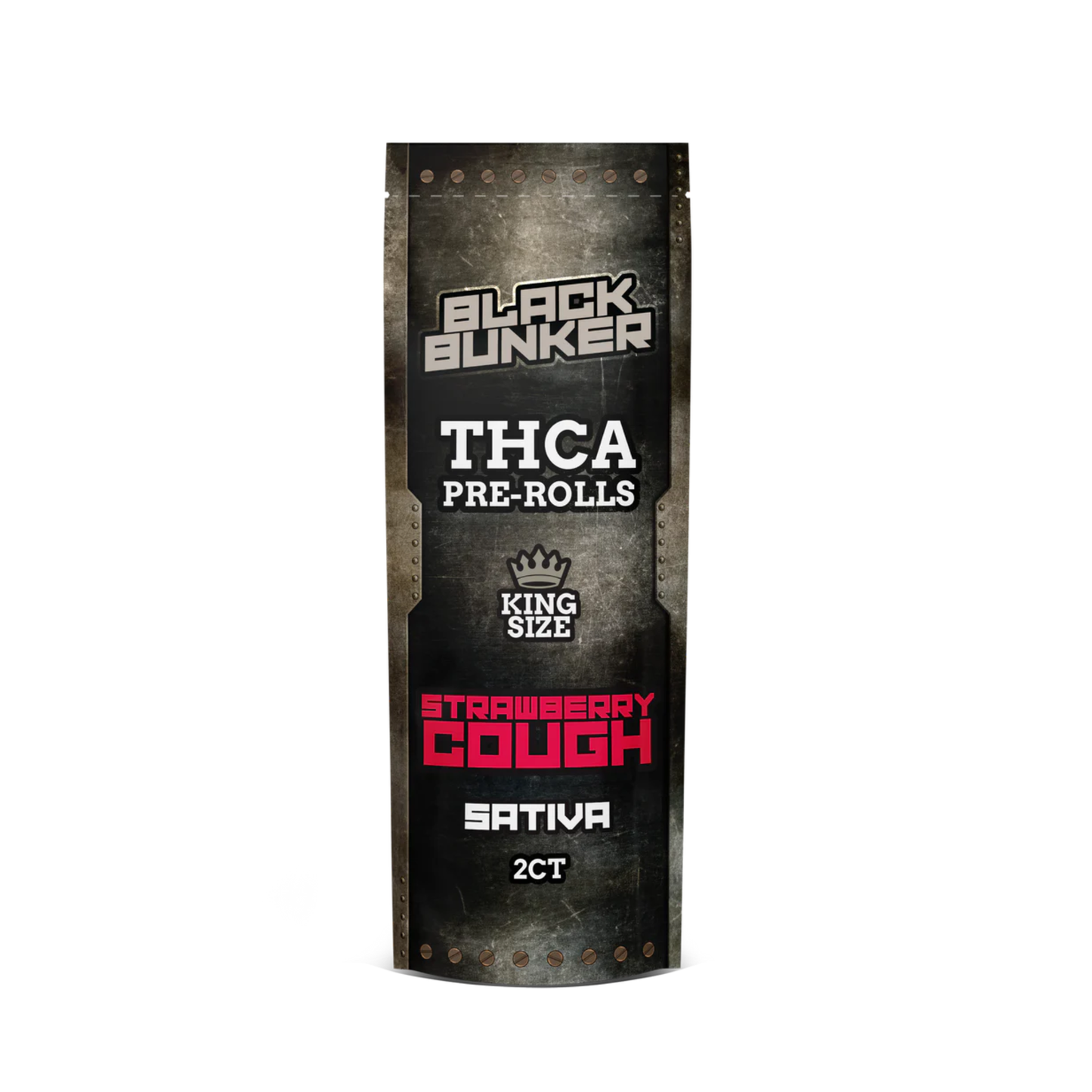 Black Bunker THC-A Diamond Infused Pre-Roll - 2 Gram - 2x Per Pack