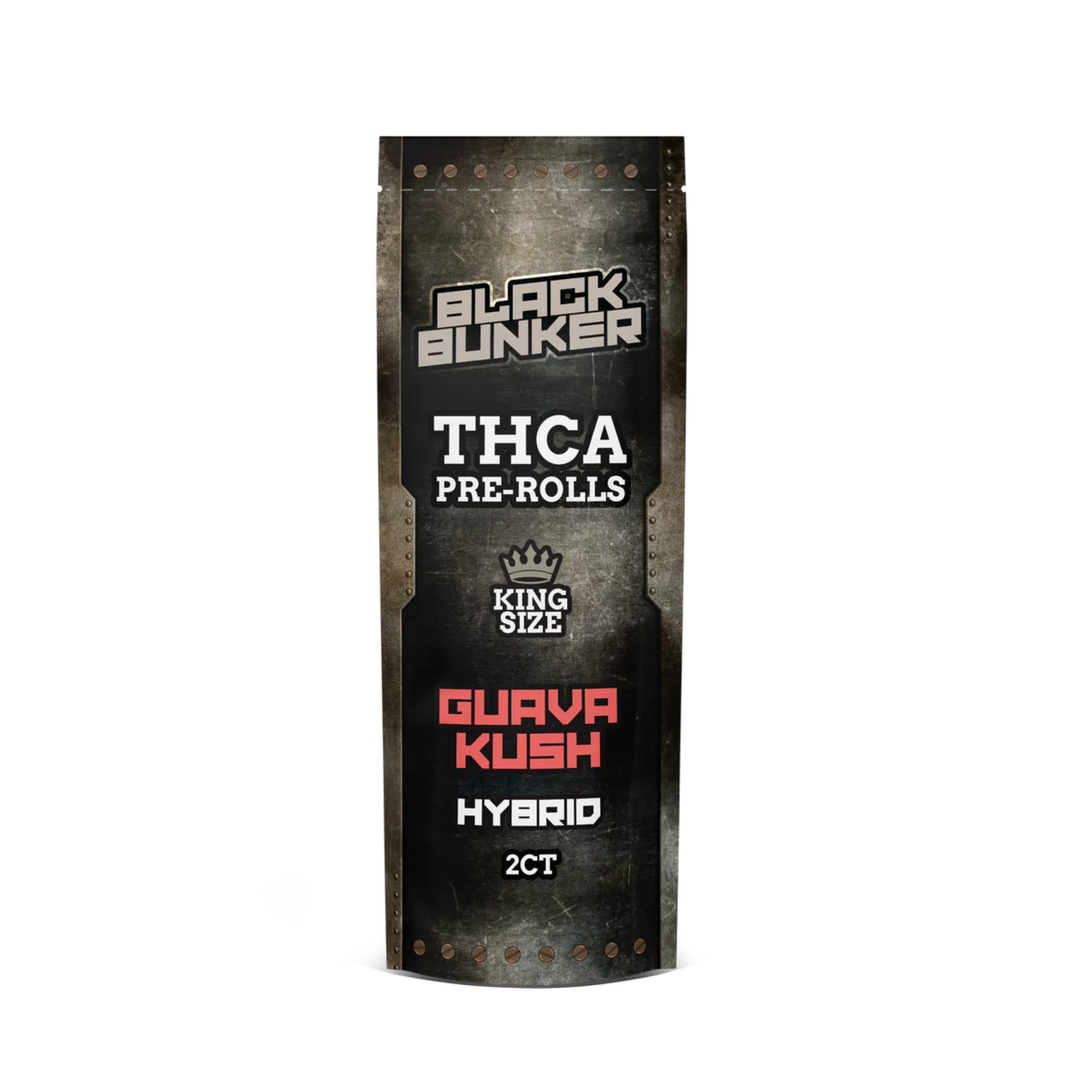 Black Bunker THC-A Diamond Infused Pre-Roll - 2 Gram - 2x Per Pack