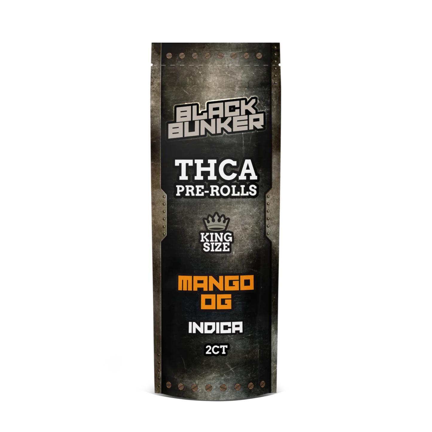 Black Bunker THC-A Diamond Infused Pre-Roll - 2 Gram - 2x Per Pack